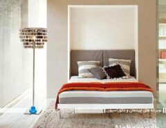 تخت خواب تاشو دیواری و کمجا در مدلهای جدید و متنوع