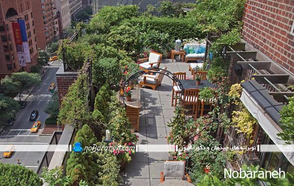 طراحی روف گاردن های مدرن در پشت بام کوچک و بزرگ طراحی روف گاردن های مدرن در پشت بام کوچک و بزرگ