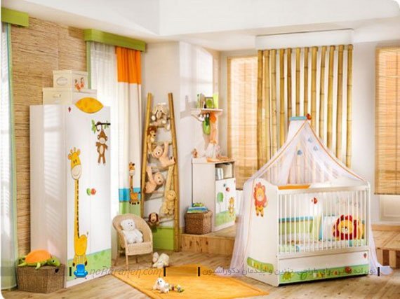 تزیین اتاق کودک با عروسک های زیبا