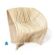 صندلی چوبی ظریف ساخته شده با چوب بالسا
