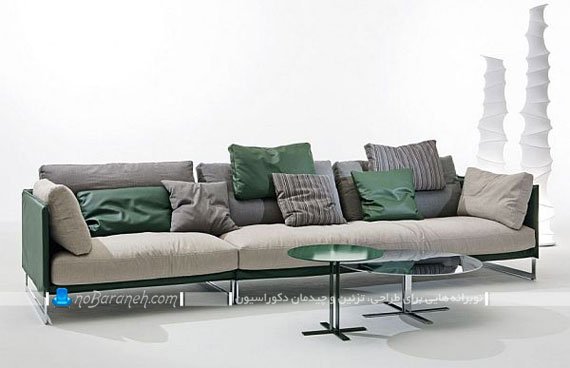 کاناپه راحتی با رنگ سبز و خاکستری. کاناپه زناشویی چیست سرویس کاناپه چیست غذای کاناپه چیست کاناپه راحتی کاناپه جلو تلویزیون معنی کاناپه چیست کاناپه چستر کاناپه سلطنتی