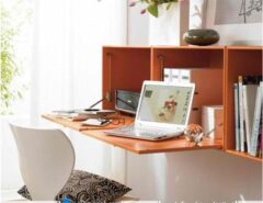 طراحی اتاق کار و مطالعه در منزل با دکور ساده و حرفه ای