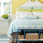 رنگ آمیزی اتاق خواب بزرگسالان با رنگهای شاد و متنوع