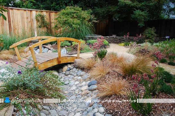 تزیین باغچه با وسایل ساده