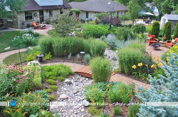 ساخت پل چوبی کوچک برای باغچه