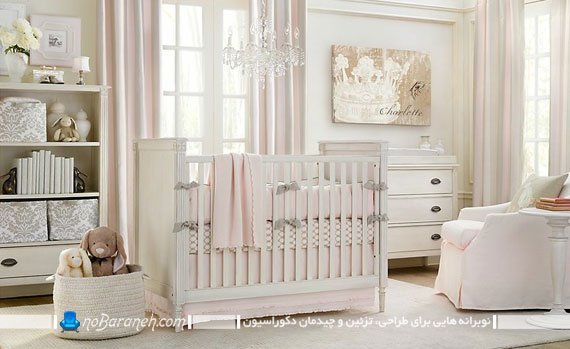 تزیین اتاق نوزاد به شکل سلطنتی جدیدترین مدل تخت خواب نوزاد