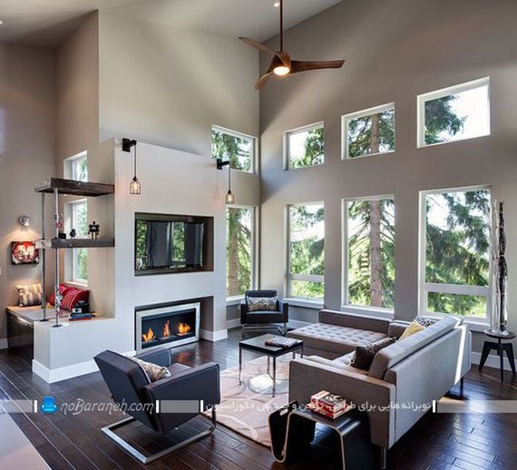 قفسه بندی دیواری فلزی و تخته ای