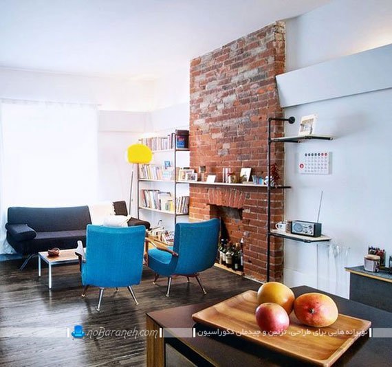 قفسه بندی دیوارهای داخلی خانه