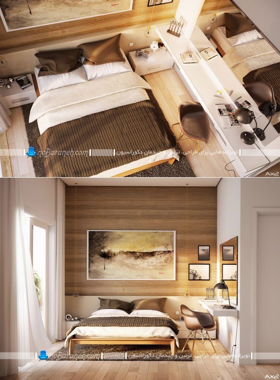 تزیین بالای تخت خواب عروس تزیین بالای تخت خواب عروس با تابلو