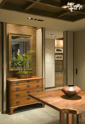 دکوراسیون راهرو و هال خانه. چیدمان کلاسیک و سنتی خانه و منزل