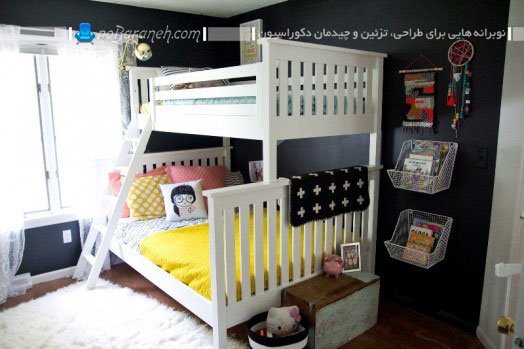 مدل سرویس خواب دو طبقه اتاق کودک + عکس