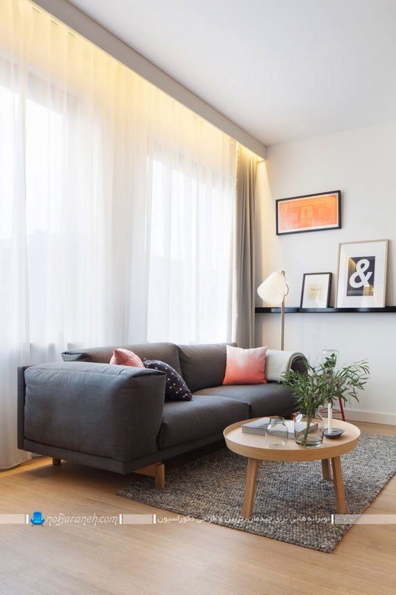 مدل کاناپه راحتی مدرنمبل راحتی و کاناپه برای پذیرایی منزل کوچک
