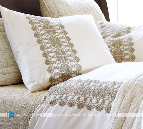 روتختی فانتزی با طرح ترکیبی طرح های سنتی برای تزیین اتاق خواب