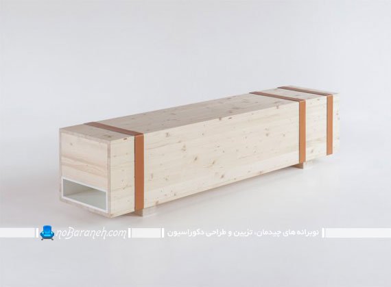 میز تلویزیون چوبی ساده باکس چوبی تلویزیون در مدل های شیک و جدید