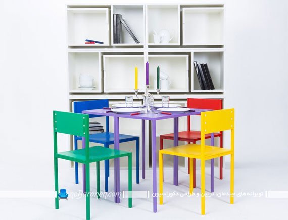 کتابخانه خانگی با مبلمان کتابخانه خانگی با مبلمان