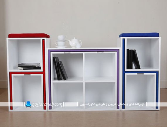 طرح جدید کتابخانه خانگی کمجا طرح جدید کتابخانه خانگی کمجا