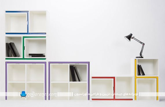 کتابخانه کمجا و قفسه کتاب کتابخانه کمجا و قفسه کتاب