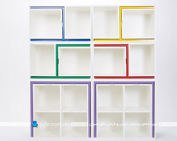 کتابخانه کمجا با مبلمان کتابخانه کمجا با مبلمان