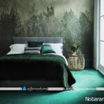 مدلهای شیک دکوراسیون و رنگ آمیزی اتاق خواب با سبز