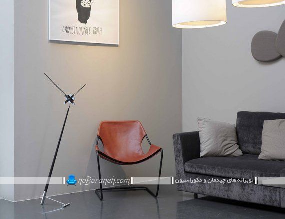 ساعت پایه دار فانتزی مدرن شیک برای تزیین و چیدمان اتاق پذیرایی در مدلهای جدید.
