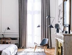 طراحی دکوراسیون اتاق خواب فرانسوی پاریسی