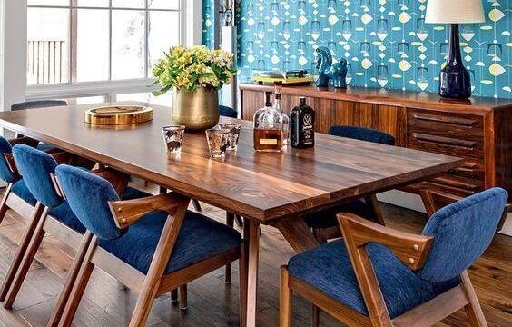 میز ناهارخوری مدرن شیک چوبی