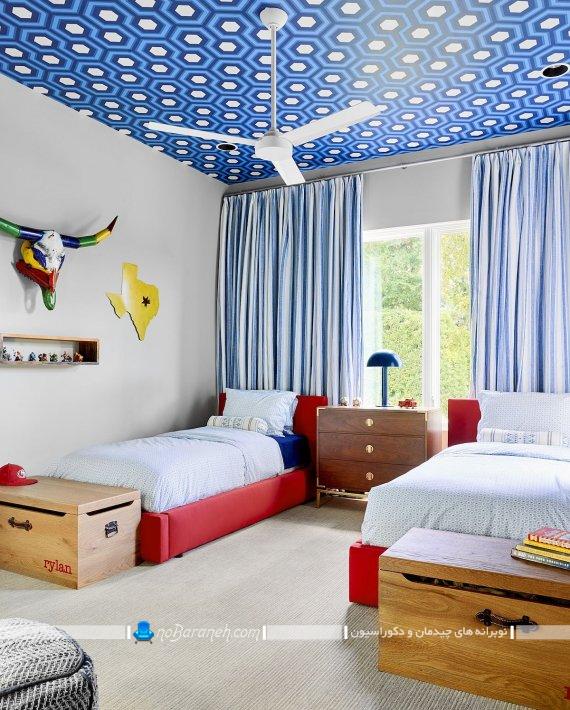 ایده های زیبا برای تزیین سقف اتاق بچه. تزیین ارزان قیمت سقف اتاق کودک