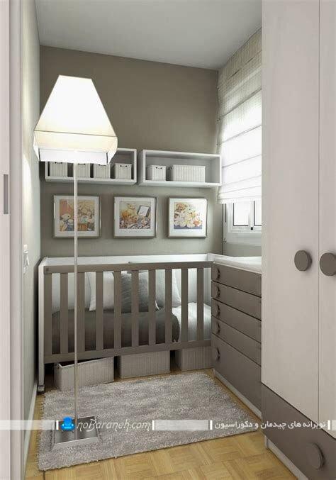 چیدمان اتاق خواب کوچک کودکچیدمان اتاق خواب کوچک کودک نوزاد. دکوراسیون اتاق بچه نوزاد با رنگ های سرد و سنگین