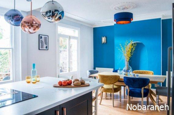 عکس دکوراسیون شیک اتاق نهارخوری عکس دکوراسیون شیک اتاق نهارخوری