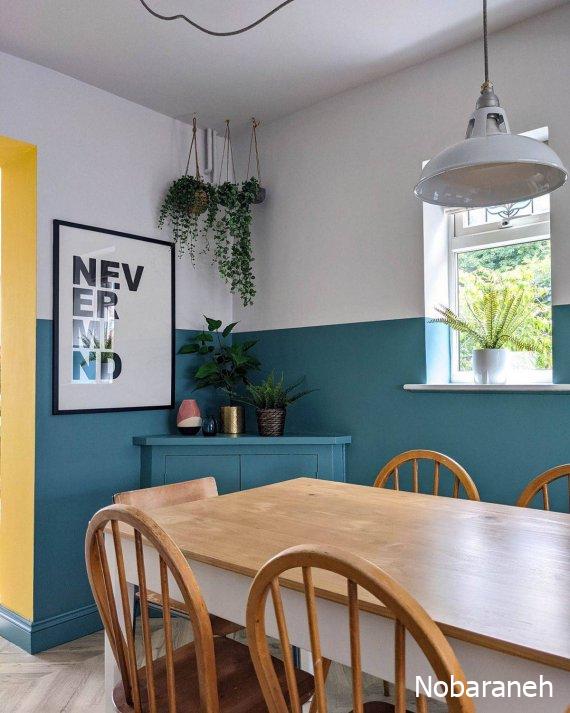 طراحی و تزیین شیک و ساده ناهارخوری طراحی و تزیین شیک و ساده ناهارخوری